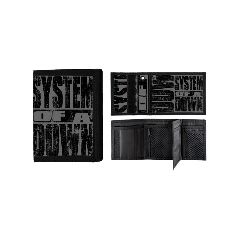 System of a Down Logo Grey (peňaženka) 65284985