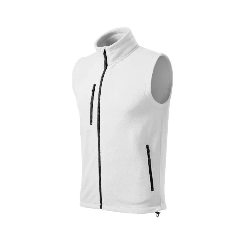 MALFINI, a.s. Exit fleecová vesta unisex biela 66083842