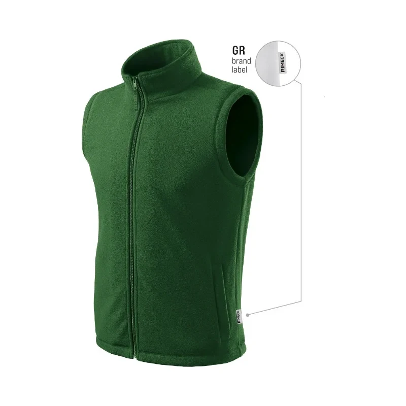 MALFINI, a.s. Next fleecová vesta unisex bottle green 06 (štítok 66084001