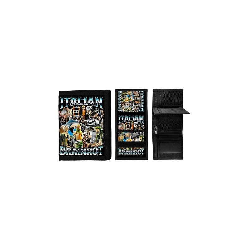 Italian Brainrot Meme Family Poster (peňaženka) 65285735
