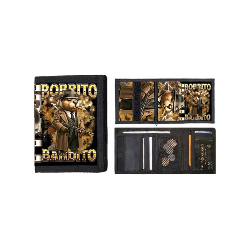 Bobrito Bandito Italian Brainrot Meme (peňaženka) 65285738