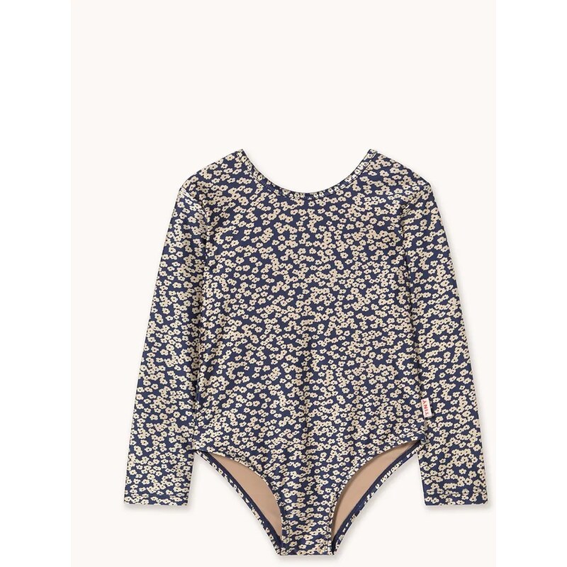 Detské body Tinycottons SMALL FLOWERS SHINY BODY 65285775