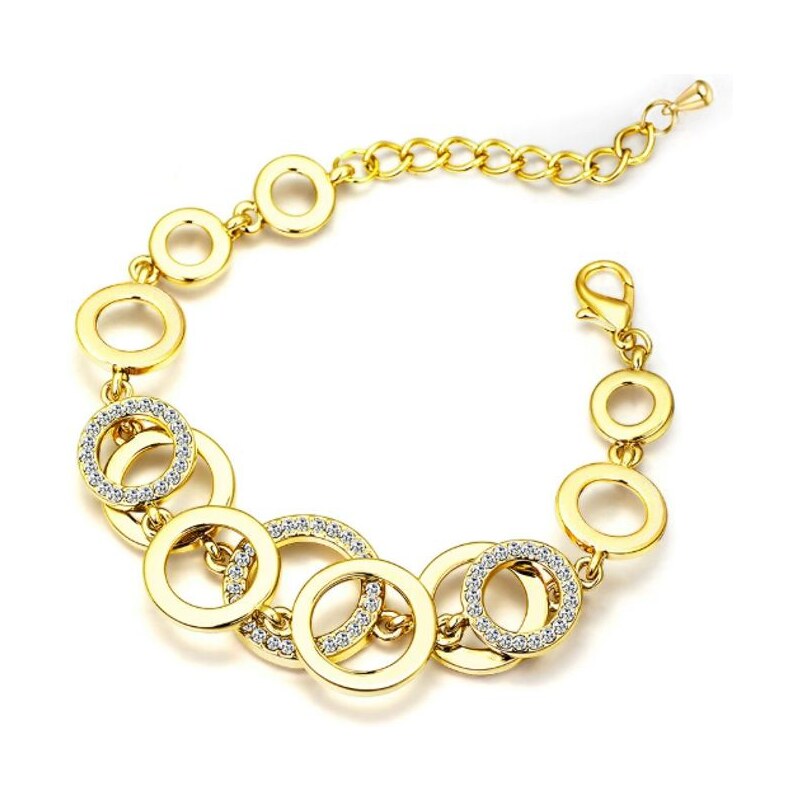 SWAROVSKI Elements Swarovski e. dámsky zlatý náramok Renaissance 65285934