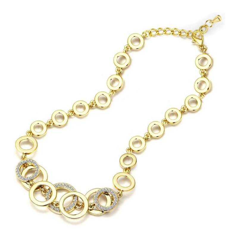SWAROVSKI Elements Swarovski e. dámsky zlatý náhrdelník Renaissance 61958439