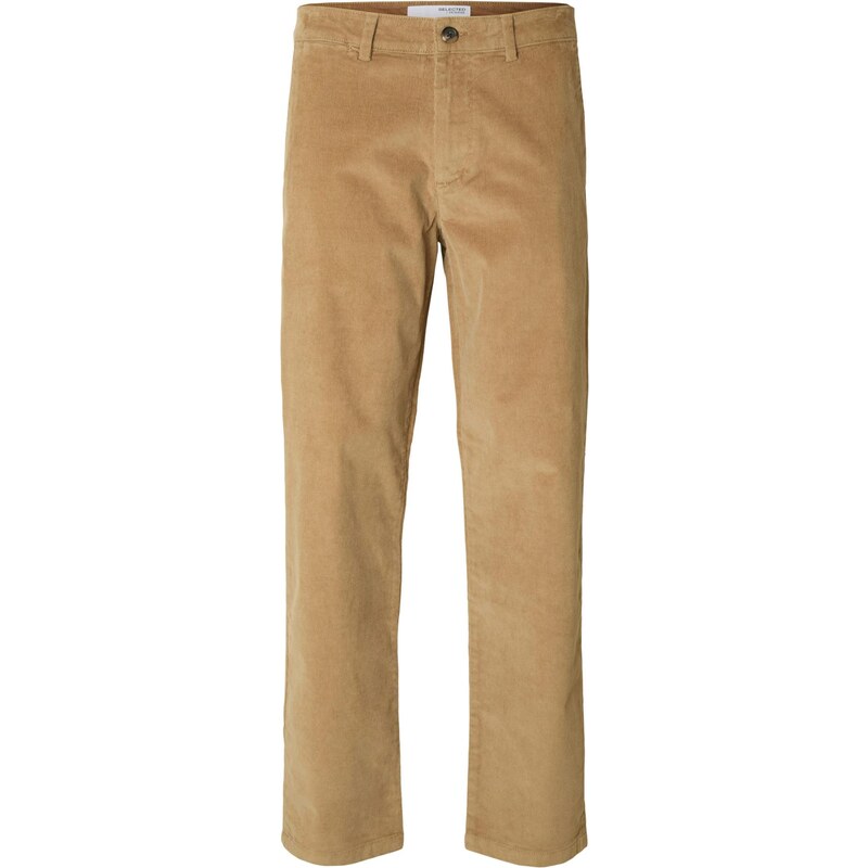 SELECTED Chino nohavice SLHMILES olivová 65286776