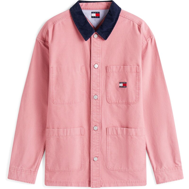 Tommy Jeans Prechodná bunda svetloružová 65663217