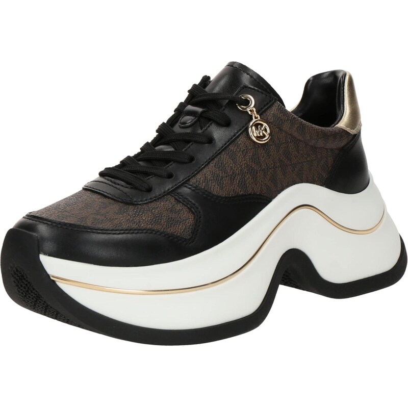 MICHAEL Michael Kors Nízke tenisky ARLA hnedá / zlatá / čierna 65286861