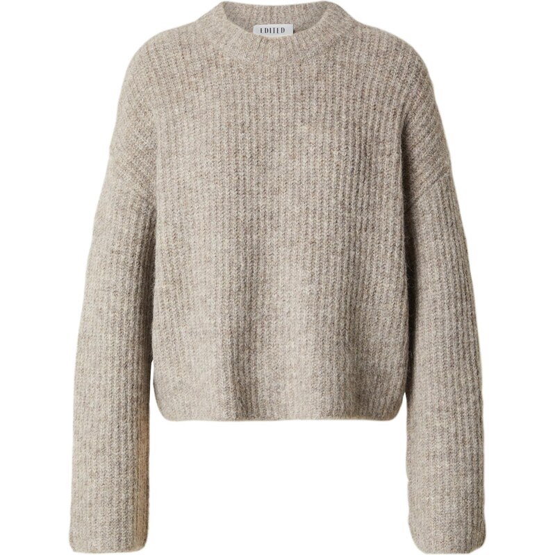 EDITED Sveter Salome béžová / tmavošedá 65891624