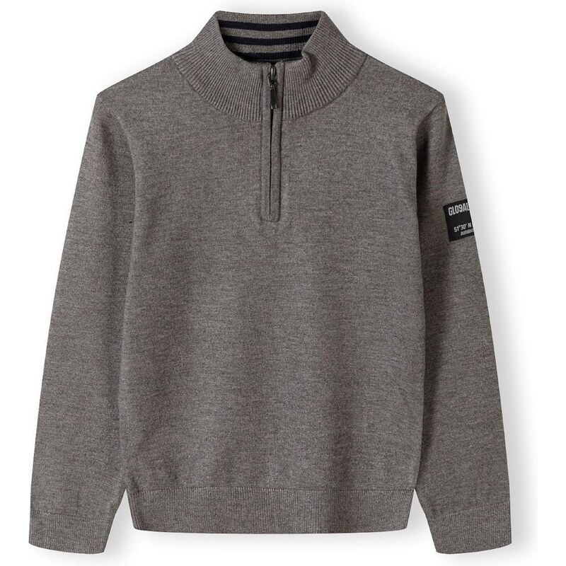 MINOTI Sveter tmavosivá / čierna 65707632