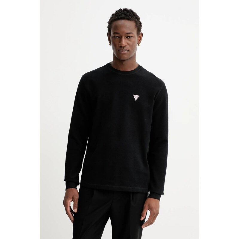 Bavlnené tričko s dlhým rukávom Guess Jeans 65286974