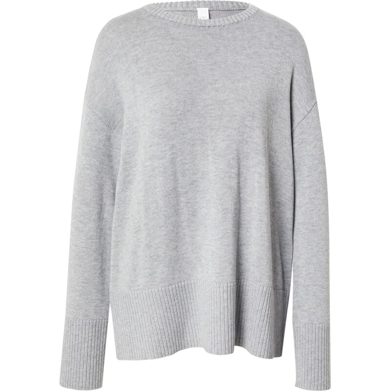 YAS Sveter YASBABETTE sivá melírovaná 65890970