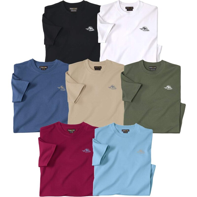 Sada 7 tričiek Expedition Atlas For Men Modrá 65286658