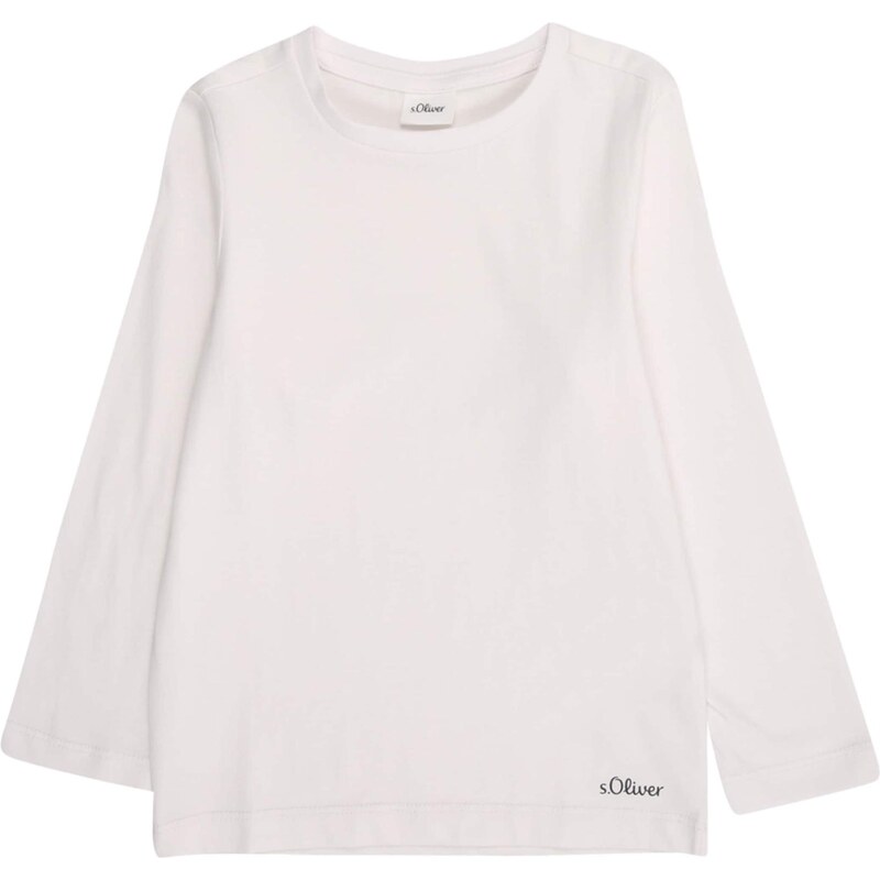 s.Oliver Tričko čierna / biela 65889876