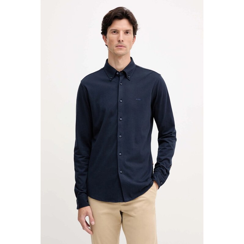 Bavlnená košeľa BOSS Orange Myjersey_M 65294627