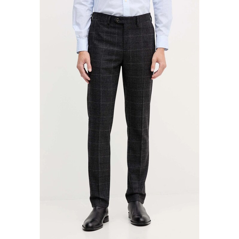 Nohavice s prímesou vlny Tommy Hilfiger 65294633