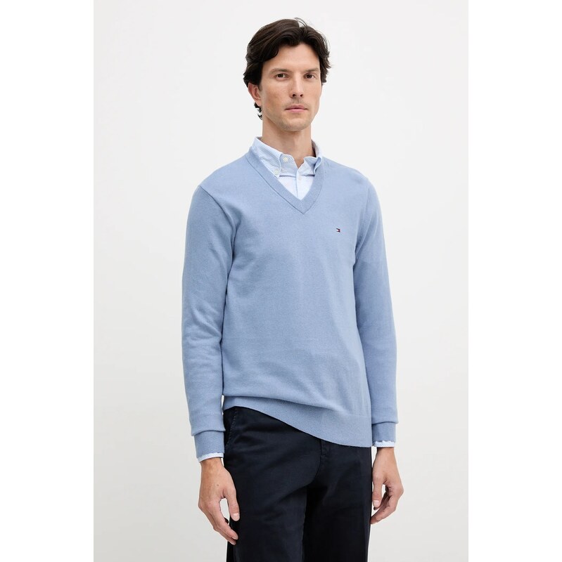 Sveter s prímesou kašmíru Tommy Hilfiger 65294612