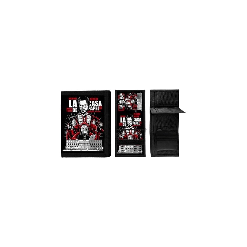 La Casa de Papel (Papierový dom) Motive 4 (peňaženka) 65291286