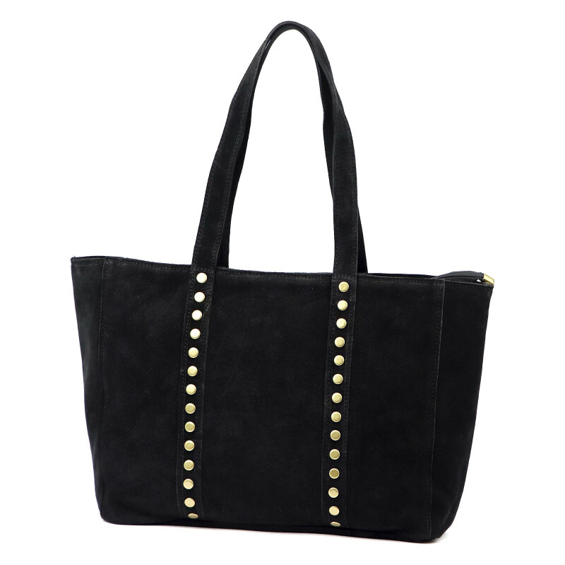 Kožená kabelka Luka čierna KZ2258646 65291500