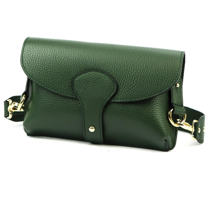 Kožená kabelka Luka zelená KZ2258240 65291508