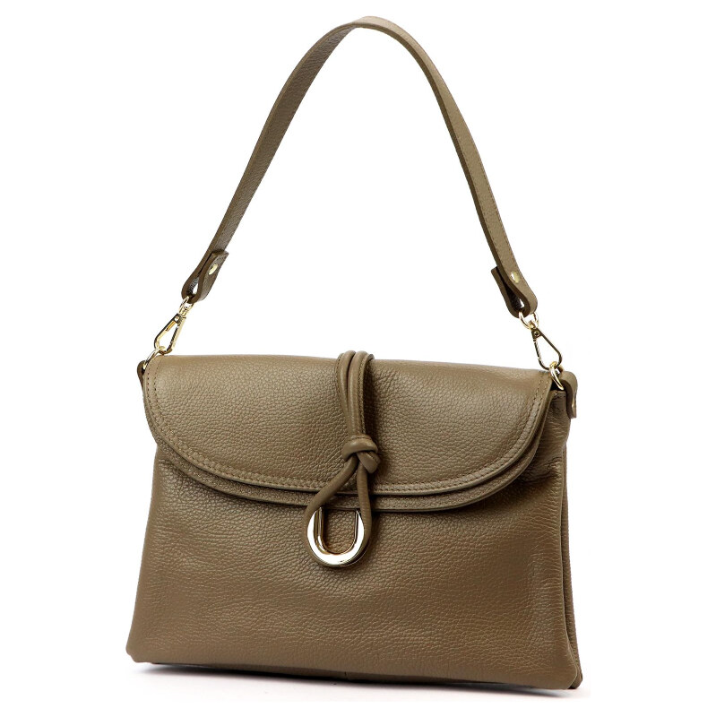 Kožená kabelka Luka béžová KZ2258320 65291515