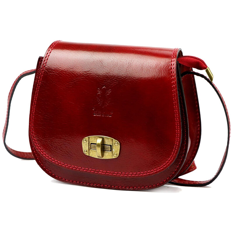 Kožená kabelka Gregorio červená KZ2244930 65291521