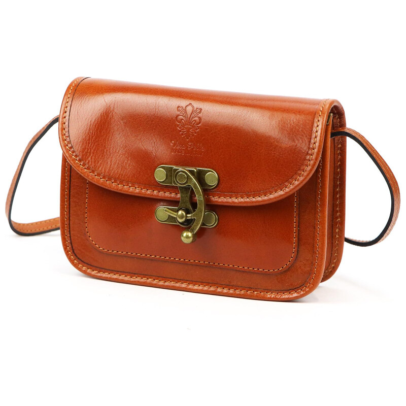 Kožená kabelka Florence hnedá KZ2258223 65291528