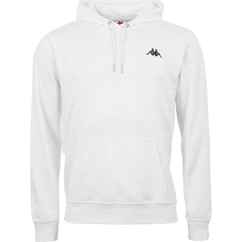 Biela mikina Kappa Vend Hooded 707390-11-0601 66145841