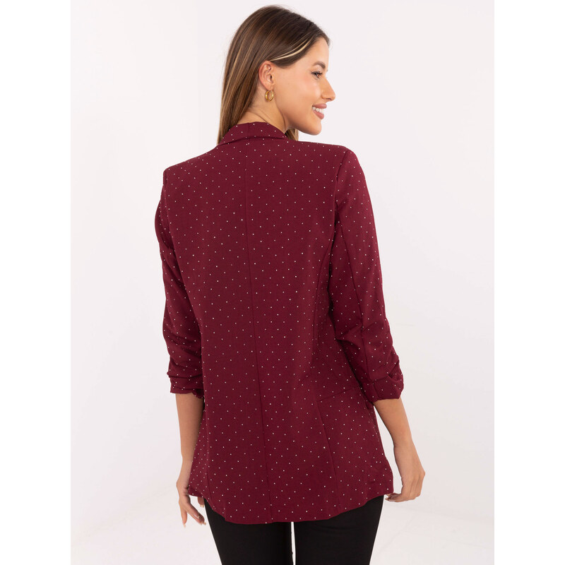 Italy Moda Jacket-IT-MA-7684.81-burgundy 65295620