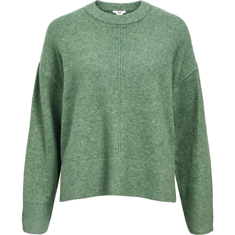 OBJECT Sveter OBJJuno zelená melírovaná 65661974