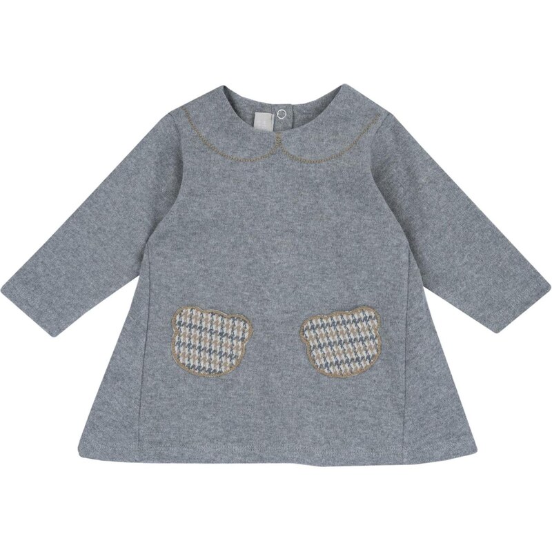 Chicco Šaty hnedá / kamenná / sivá melírovaná 65292421