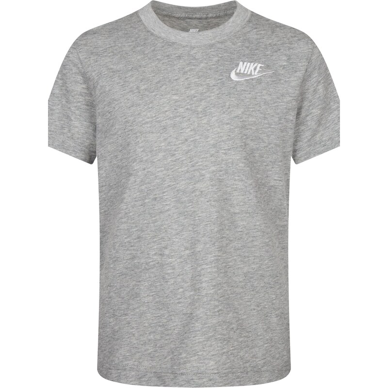 Nike Sportswear Tričko Futura sivá melírovaná / biela 65649433