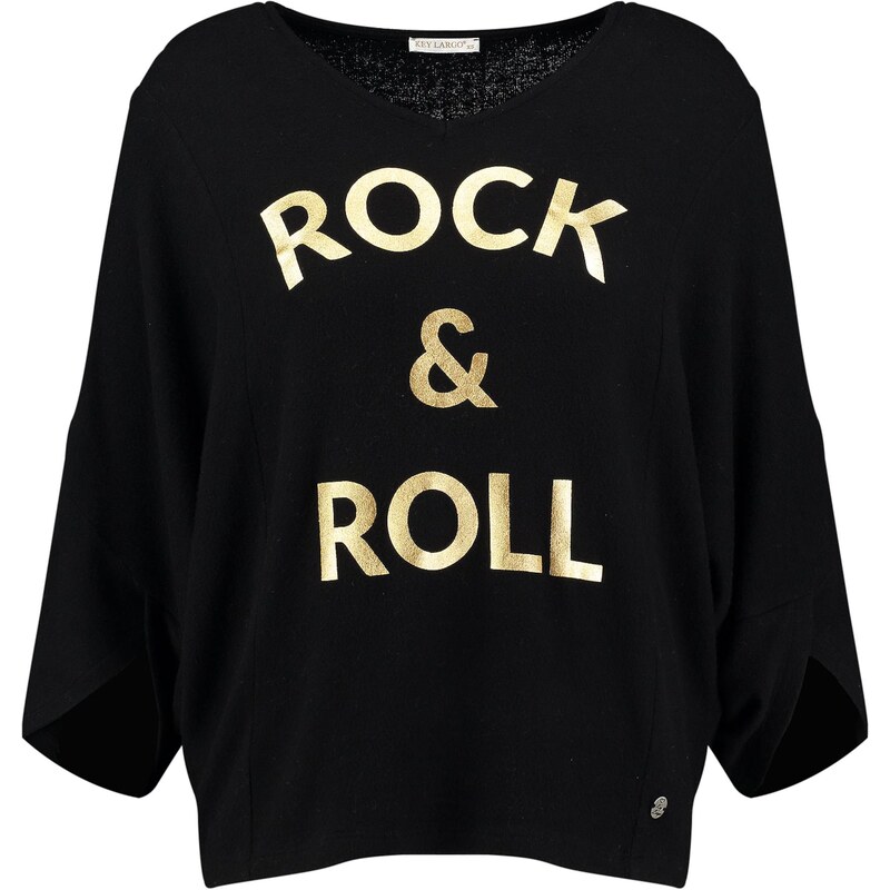 Key Largo Sveter Rock´N Roll zlatá / čierna 66057108