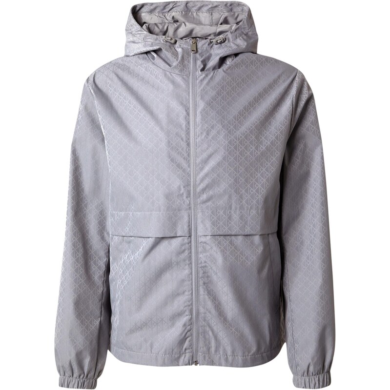 Calvin Klein Jeans Prechodná bunda striebornosivá / kamenná 65861723