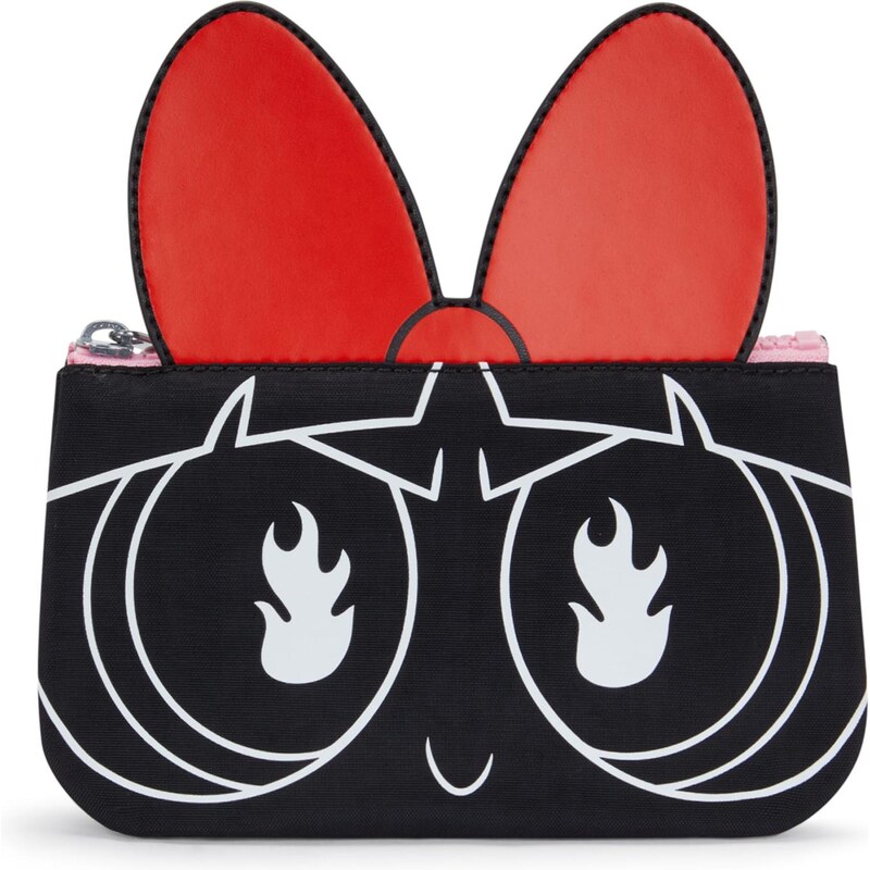 KIPLING Taška cez rameno Creativity červená / čierna / biela 65655462