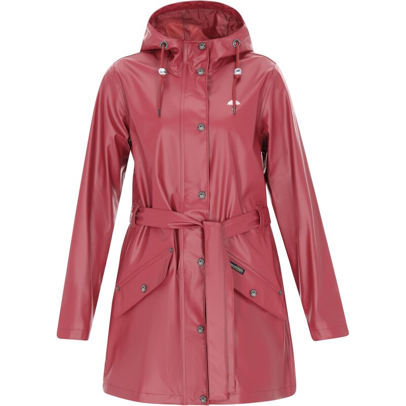 Schmuddelwedda Prechodný kabát merlotová 65658561