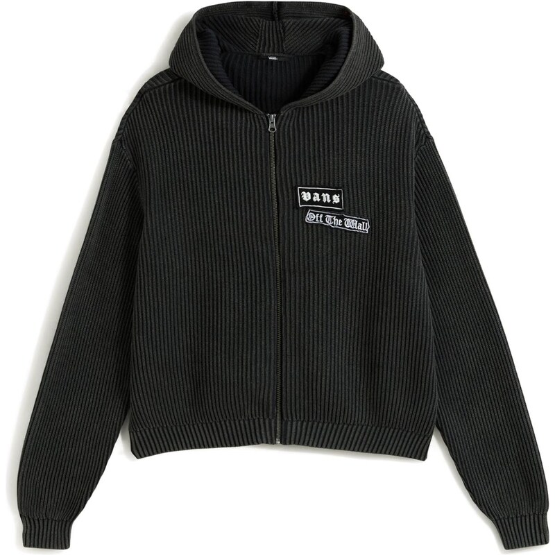 VANS Tepláková bunda Ximeno čierna / biela 65731206