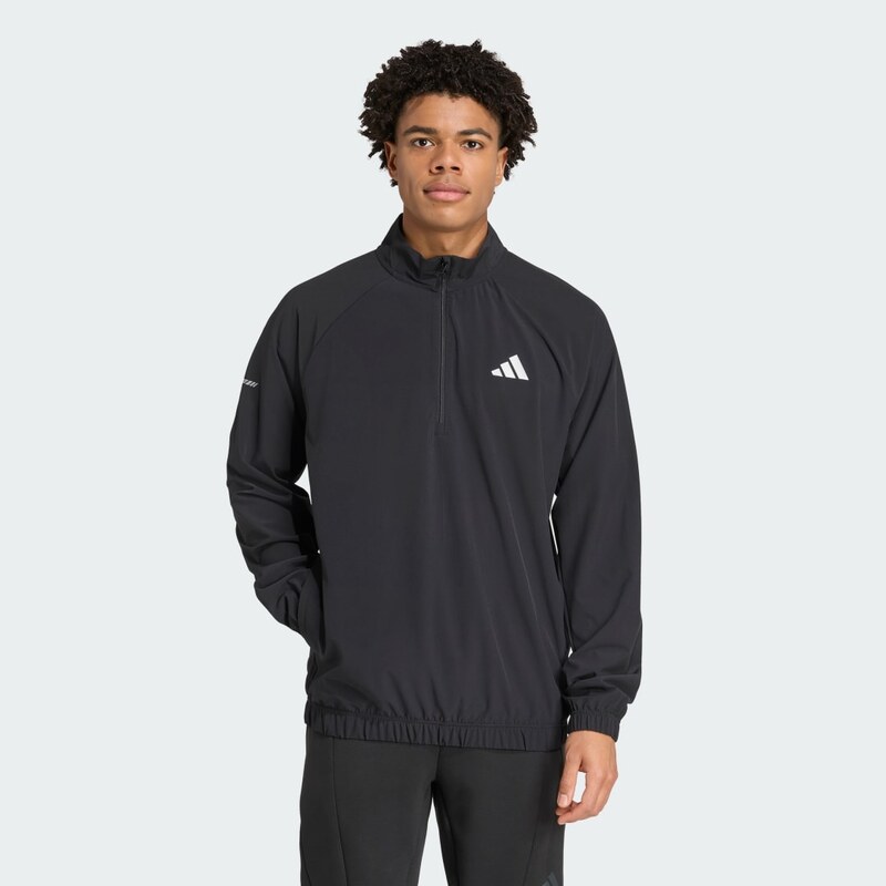 Adidas Tréningový top so štvrtinovým zipsom Training Essentials 65293084