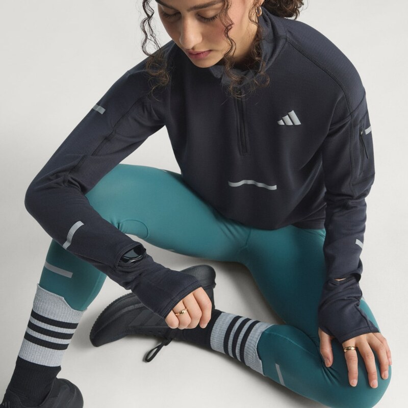Adidas Bežecký top Adi365 CLIMAWARM+ Half-Zip 65293229