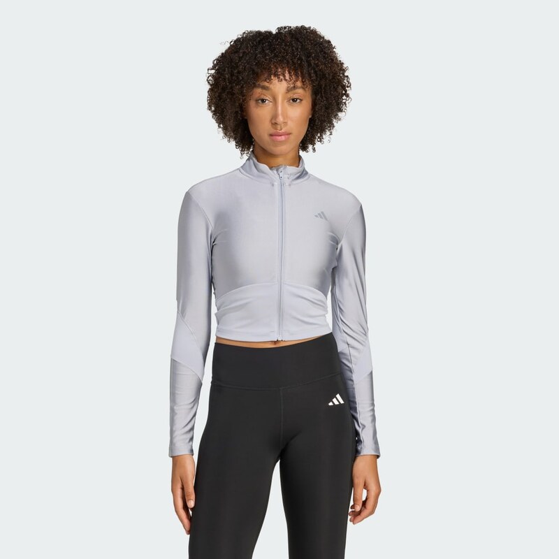 Adidas Teplákový top Hyperglam Shine Full-Zip 65293290