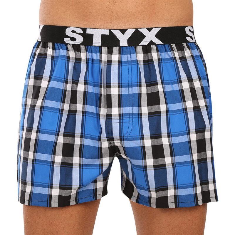 E-shop Pánske trenky Styx športová guma viacfarebné (B1109)