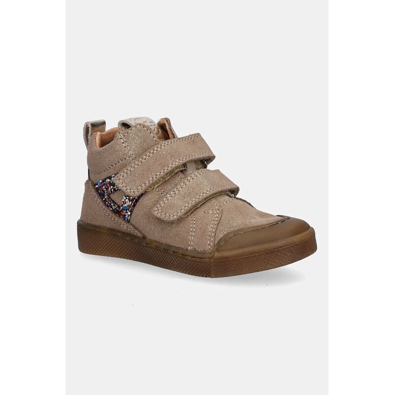 Detské semišové poltopánky Froddo ROSARIO HIGH-TOP 65294619