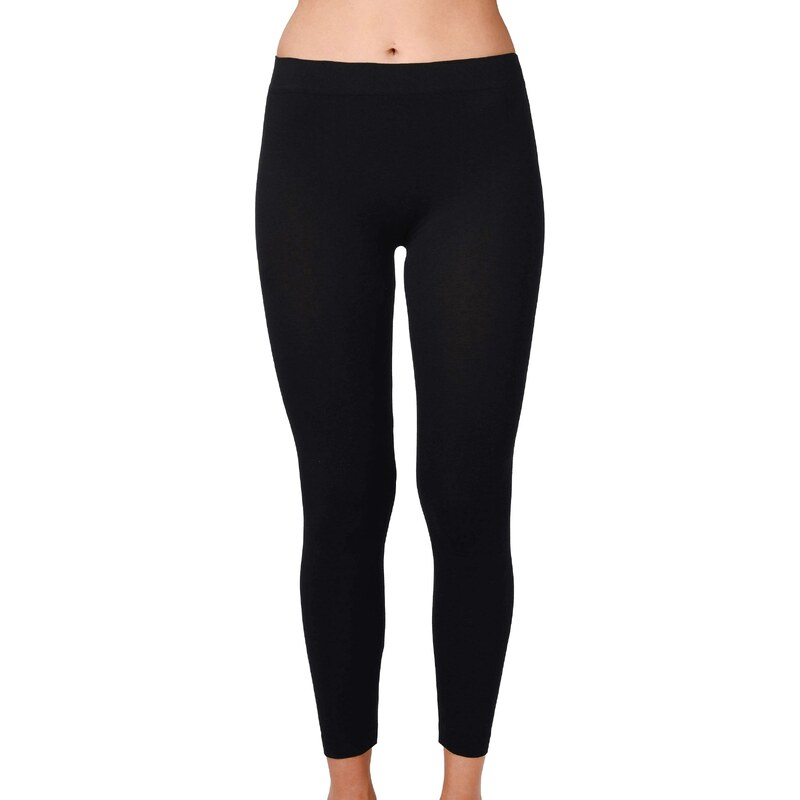 Vlnka Bezšvové legíny s kašmírom čierna veľkosti oblečenia S/M 65295888