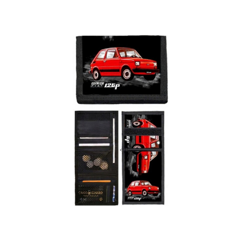 FIAT 126p Red Motive (peňaženka) 65291541