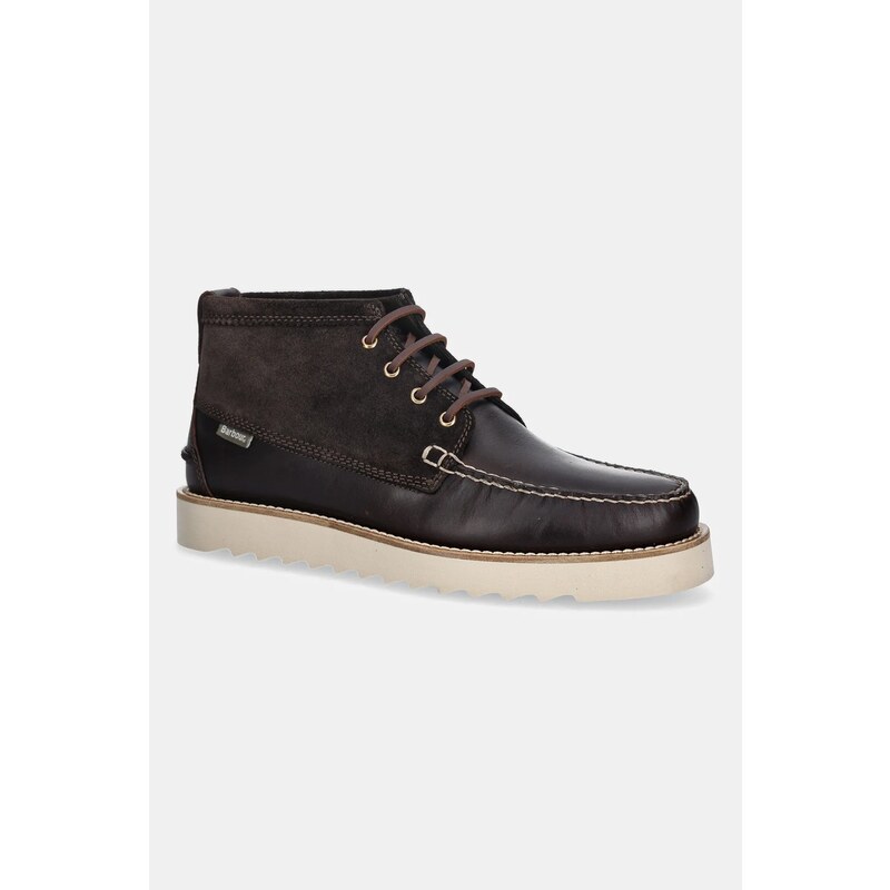 Kožená obuv Barbour Hadston 65301199