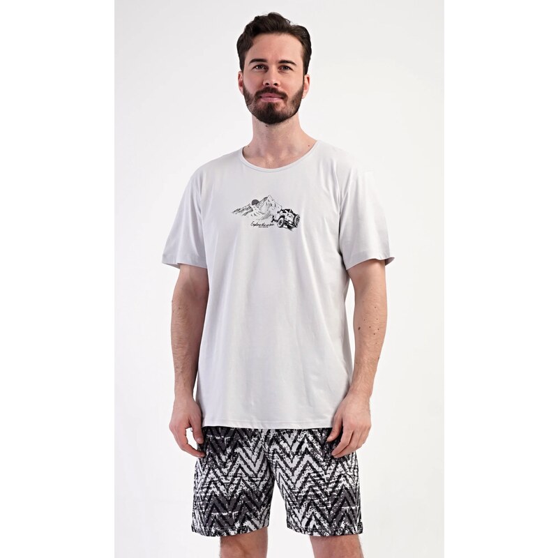 Vienetta MAN Pánske pyžamové šortky Explorer 65446082