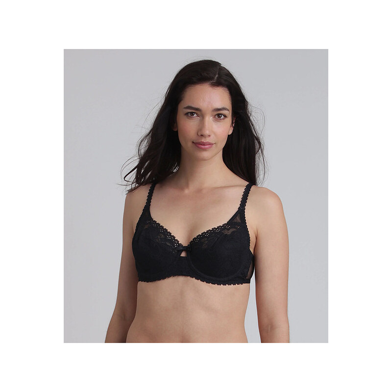 Dámska čipkovaná podprsenka s kosticami PLAYTEX UNDERWIRE BALCONETTE 65447605