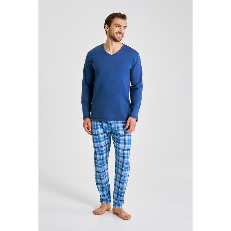 Taro 3475 PÁNSKE DLHÉ PYŽAMO MARK M-2XL 65448558