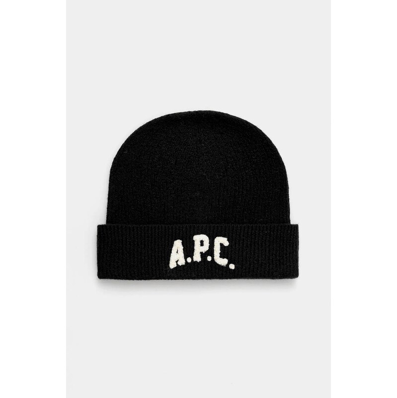 Vlnená čiapka A.P.C. bonnet axel 65296402