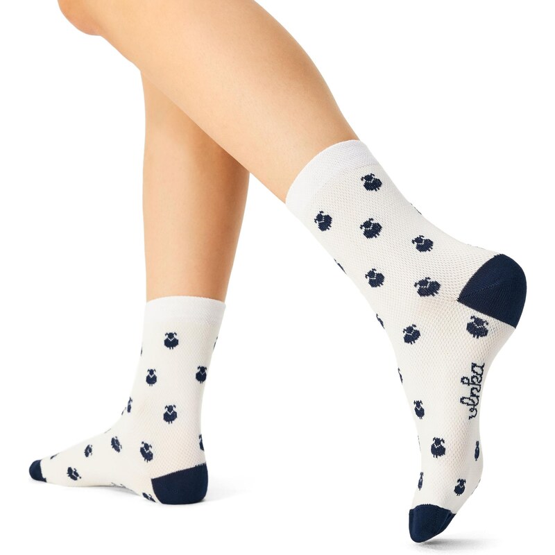 Vlnka Letné Merino ponožky ovečka modrá 45360072