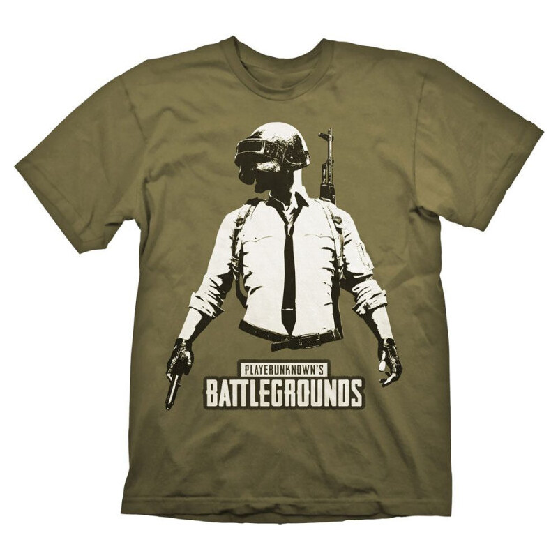 Jinx PlayerUnknowns Battlegrounds (PUBG) - Guy Stencil (tričko) 65296888